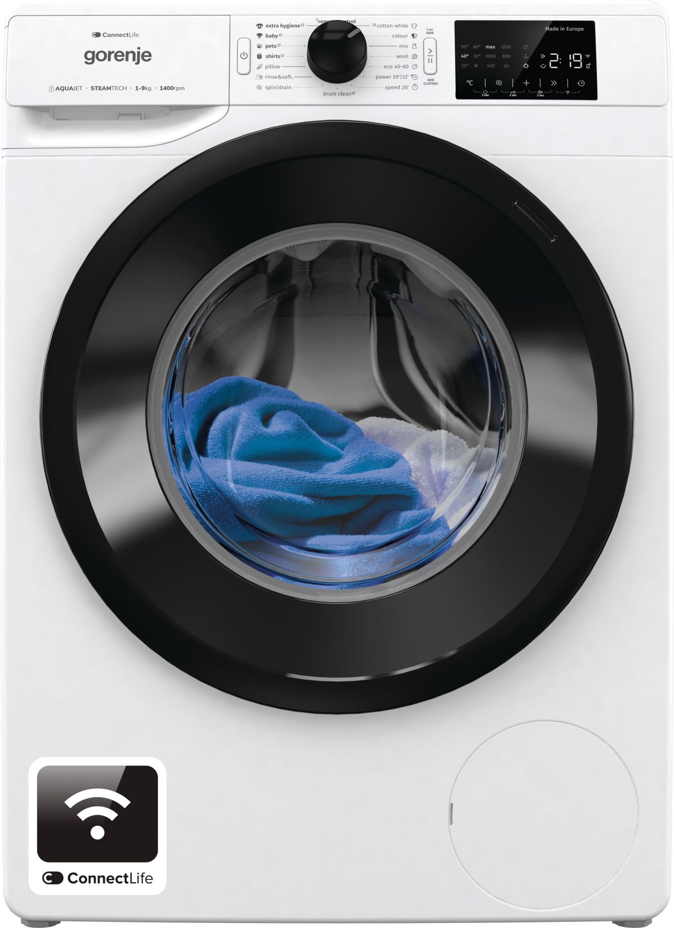 Pralni stroj W2PNEI94A1SWIFI Gorenje