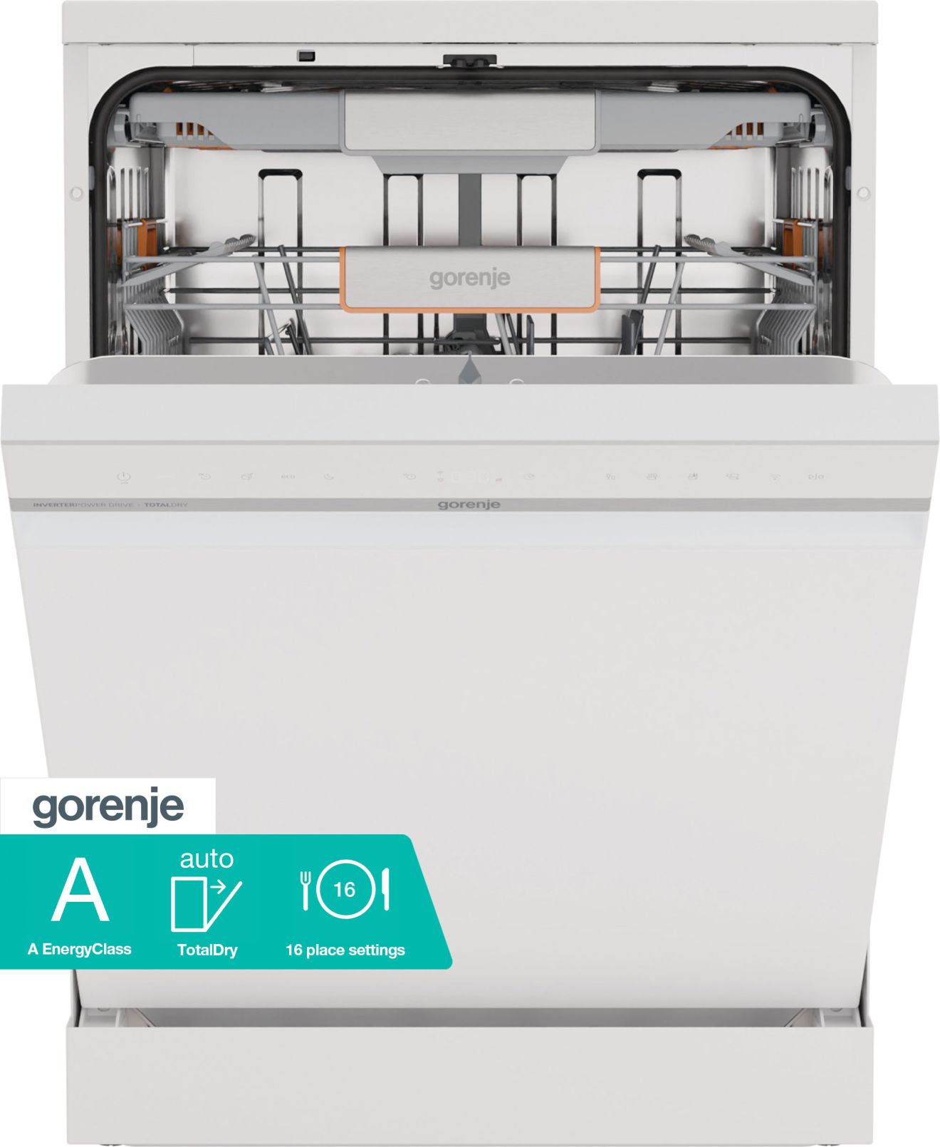 Prostostoječi pomivalni stroj GS673A97W Gorenje